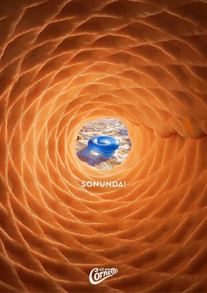 کمپین تابستانی برند محبوب بستنی Cornetto