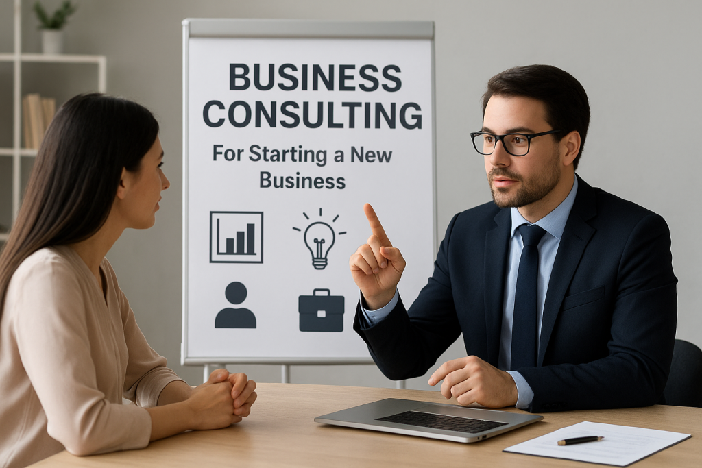 مشاوره برای ایجاد کسب و کار